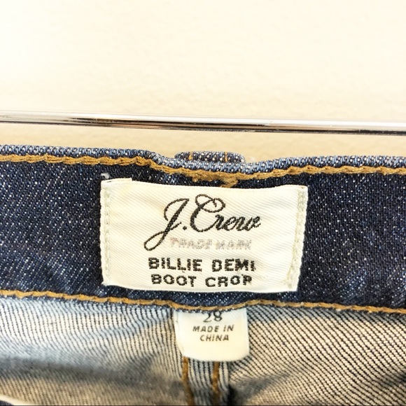 J Crew Billie Demi Boot Crop Jeans - Picture 3 of 5